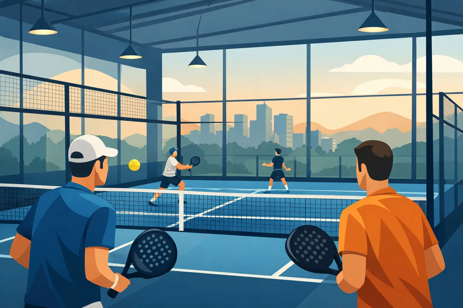 Indoor Padel Court Hire in Western Sydney