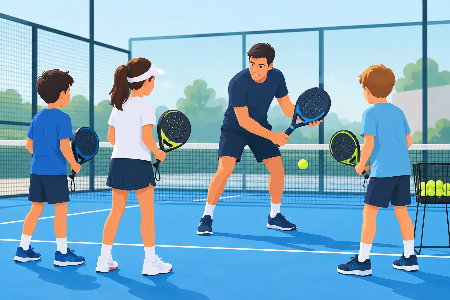 Junior Padel Coaching Classes That Build Players