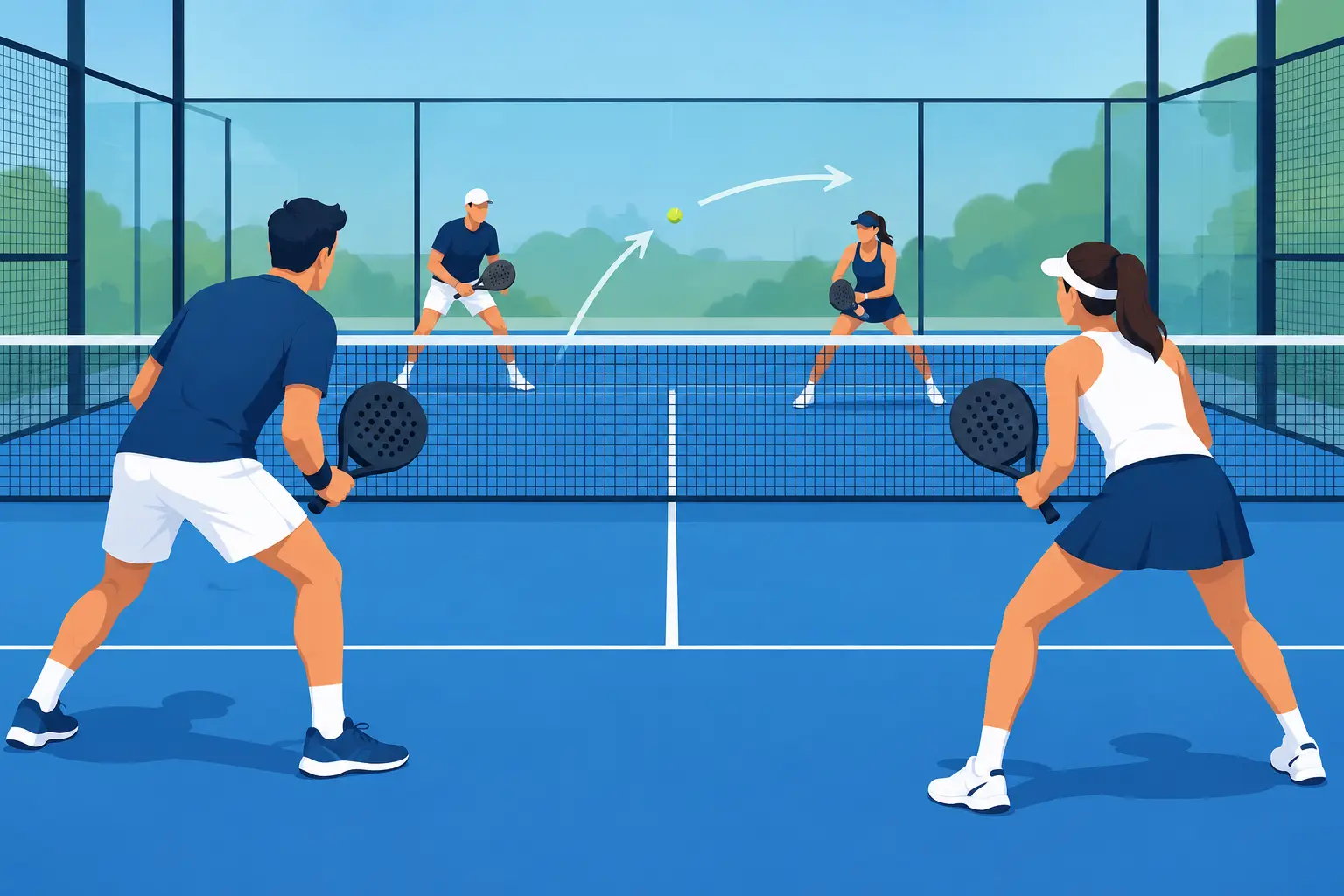 Padel Doubles Tactics Beginners Can Use Tonight