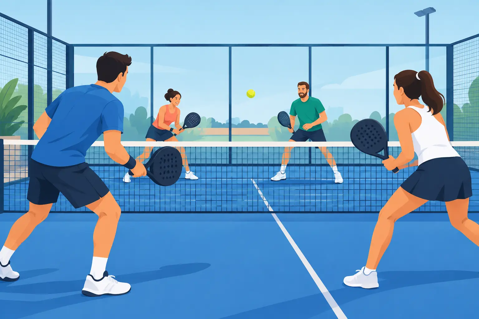 8 Best Padel Games for Groups That Keep It Moving