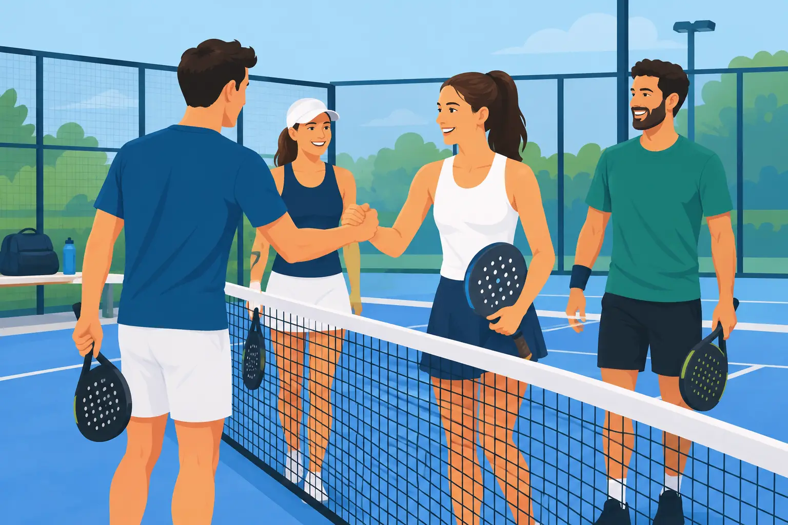 Padel Court Etiquette Guide for Better Matches